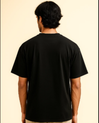 Classic Black Oversize T-Shirt Oversize Fit 210GSM